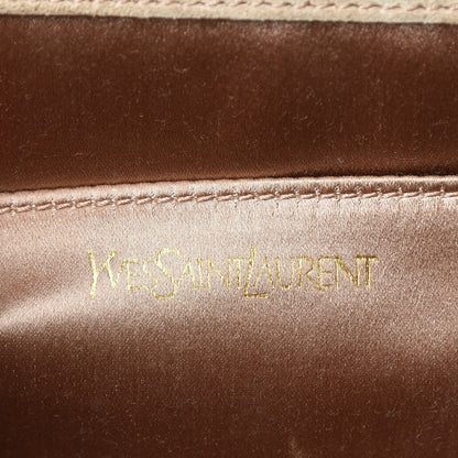 Saint Laurent Patent Calfskin Monogram Large Belle De Jour Clutch Chair 6 of 11