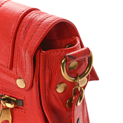 Proenza Schouler Lambskin PS1 Pouch Messenger Deep Coral 10 of 14