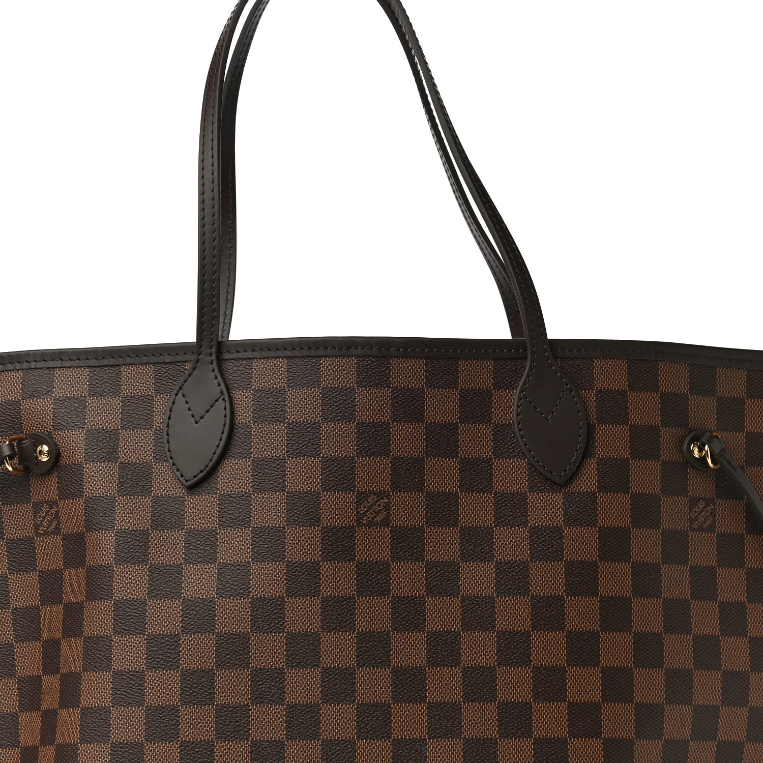 Louis Vuitton Damier Ebene Neo Neverfull MM Rose Ballerine 8 of 12