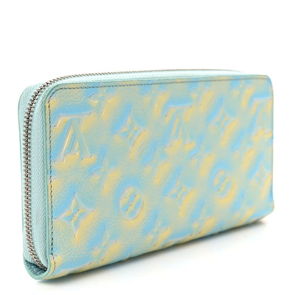 Louis Vuitton Empreinte Monogram Summer Stardust Zippy Wallet Water Green 3 of 7