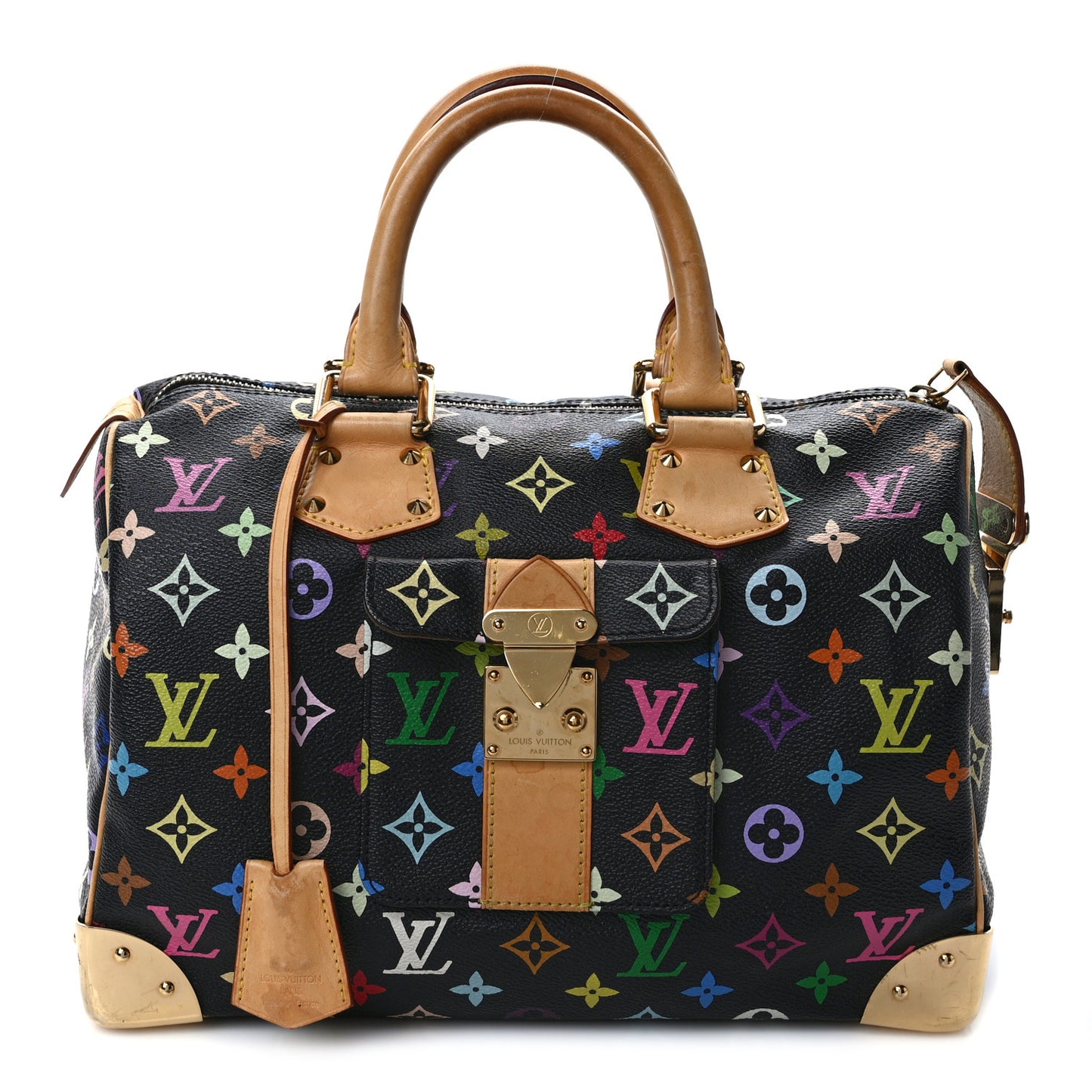 Monogram Multicolor Speedy 30 Black