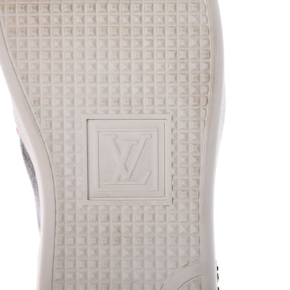 Louis Vuitton Monogram Frontrow Slip On Sneakers 37.5 Rouge 7 of 9