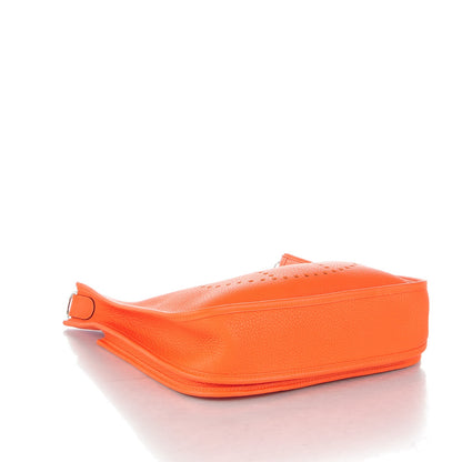 Hermes Taurillon Clemence Evelyne III PM Feu 4 of 7