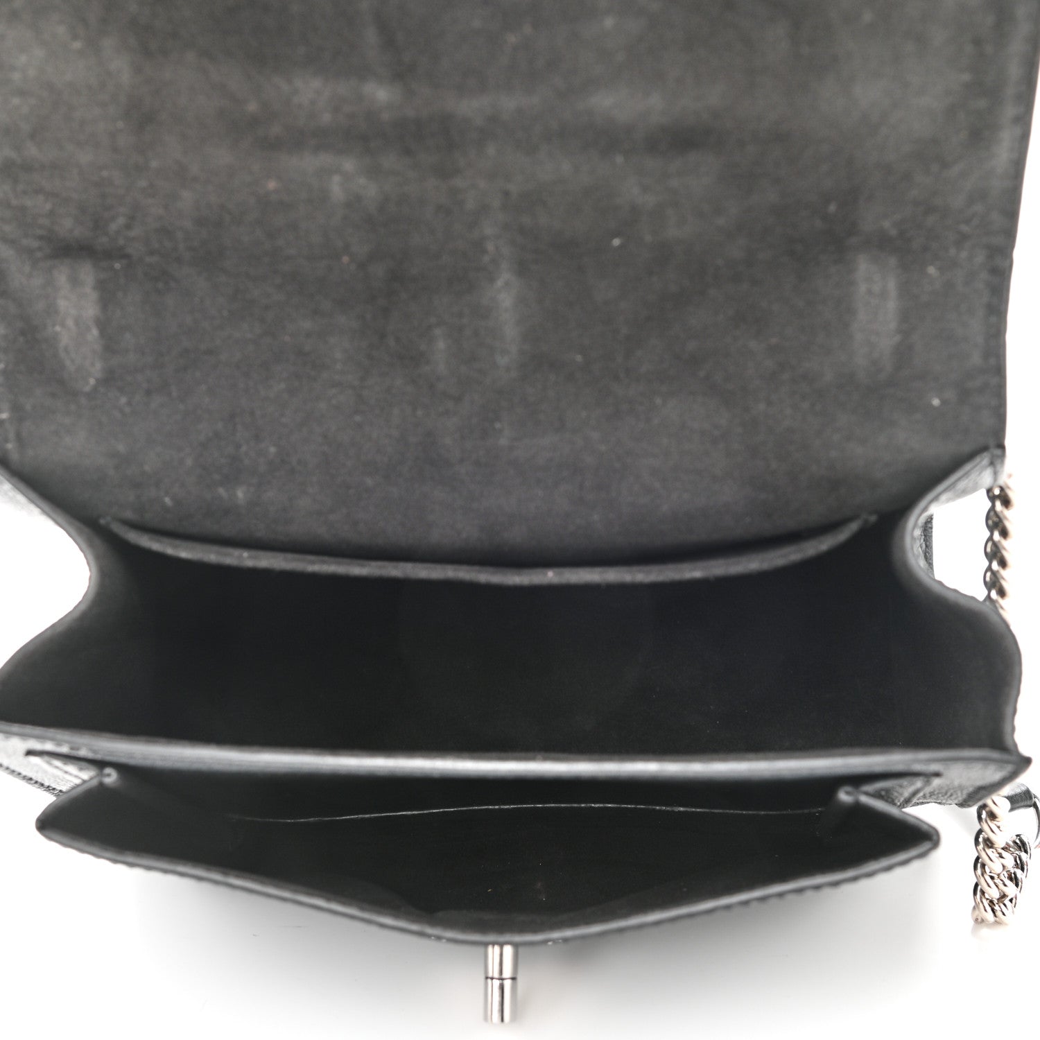 Louis Vuitton Soft Calfskin Mylockme Chain Bag BB Black 5 of 15