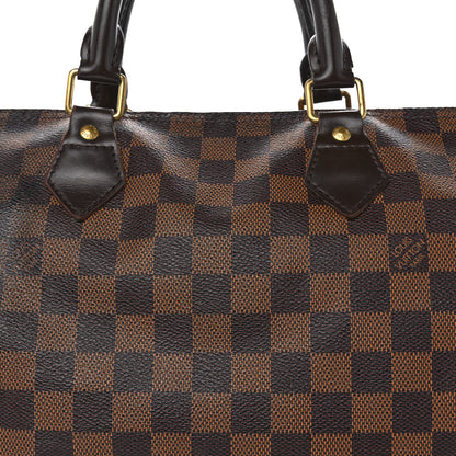 Louis Vuitton Damier Ebene Speedy 30 7 of 17