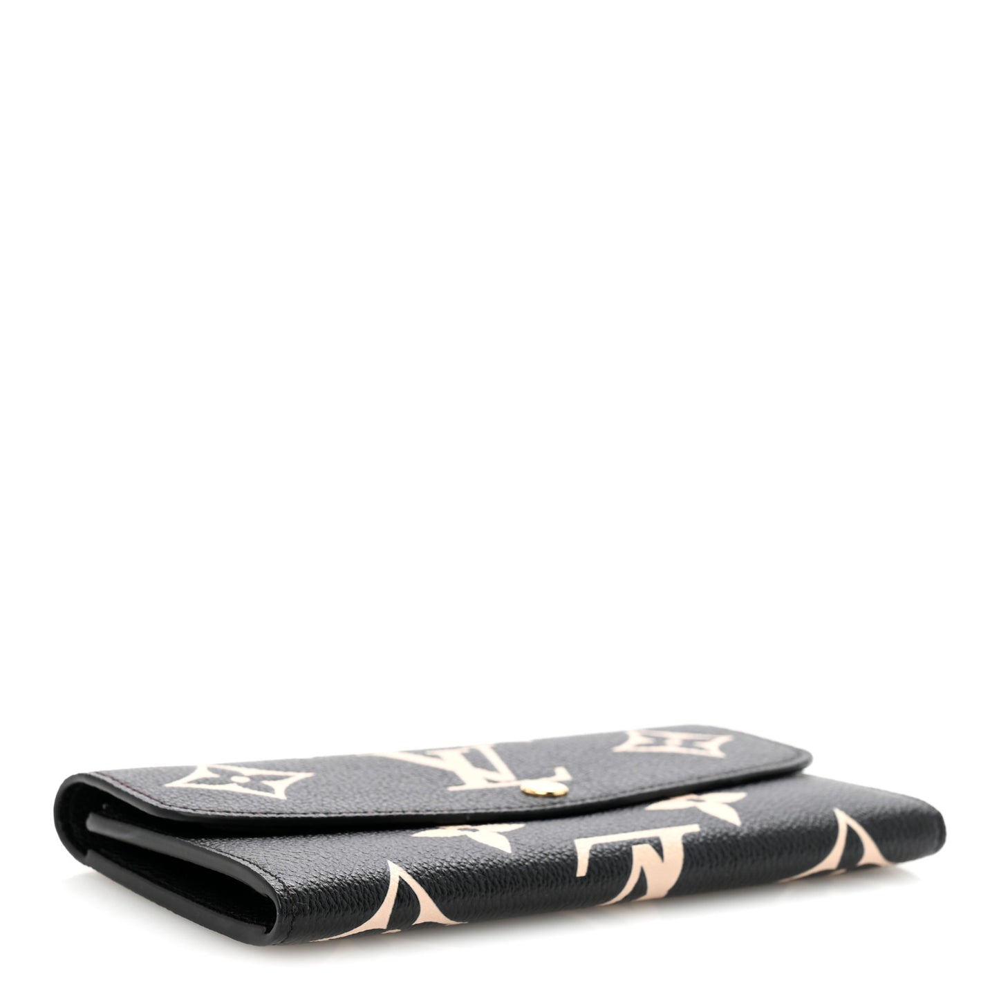 Empreinte Monogram Giant Emilie Wallet Black Beige