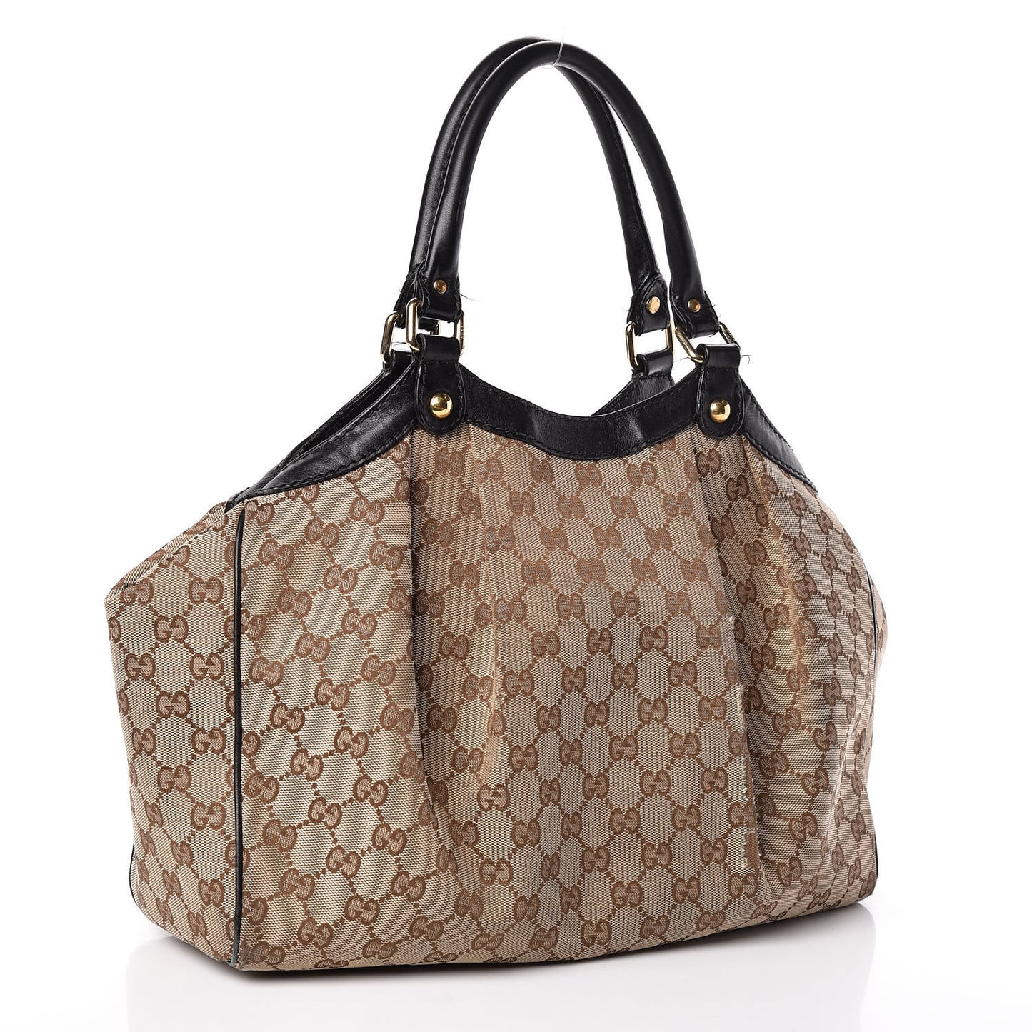 Monogram Medium Sukey Tote Dark Brown