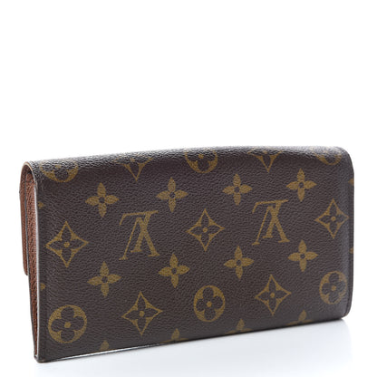 Louis Vuitton Monogram Sarah Wallet 3 of 14