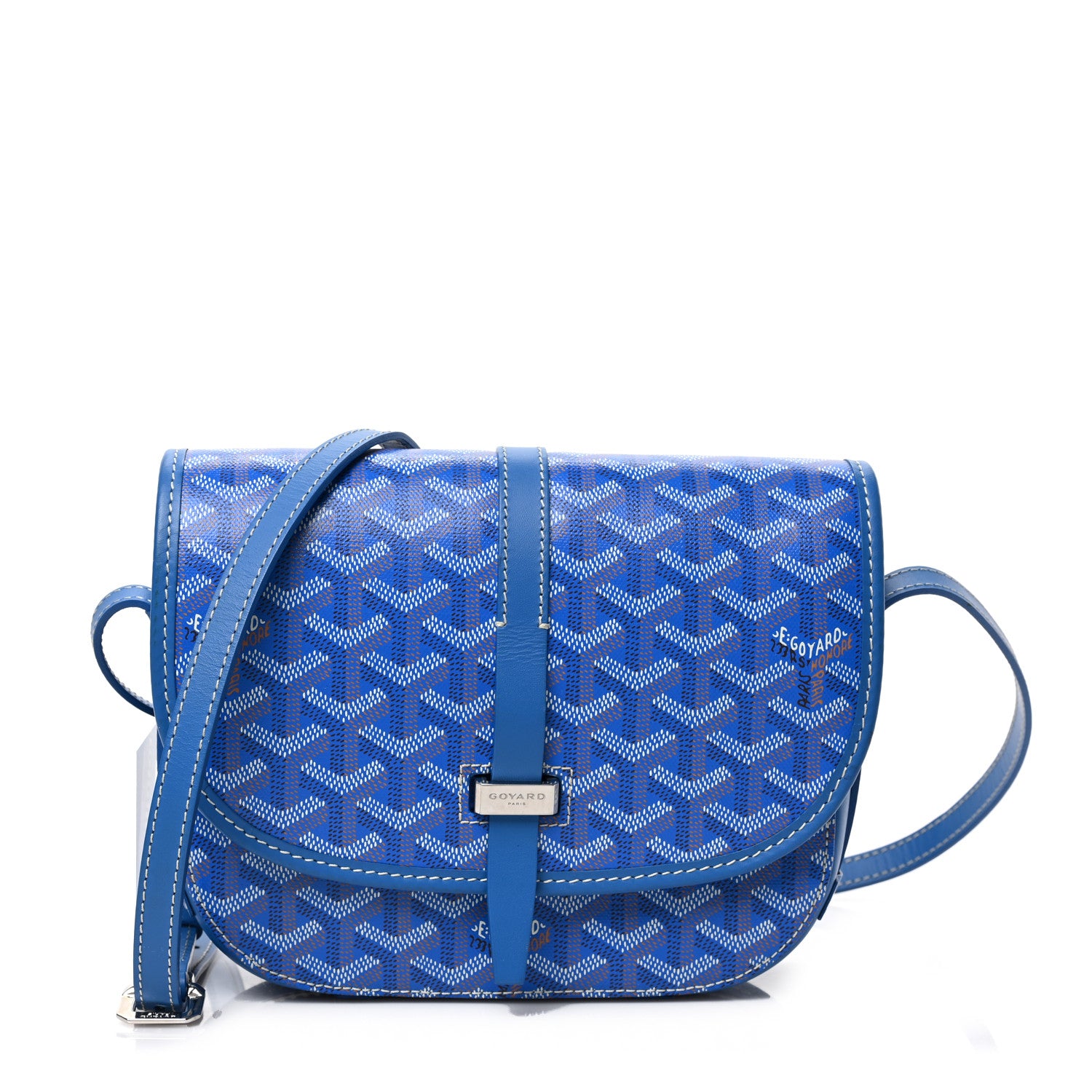 Goyard Goyardine Belvedere II PM Messenger Bag Sky Blue 1 of 10
