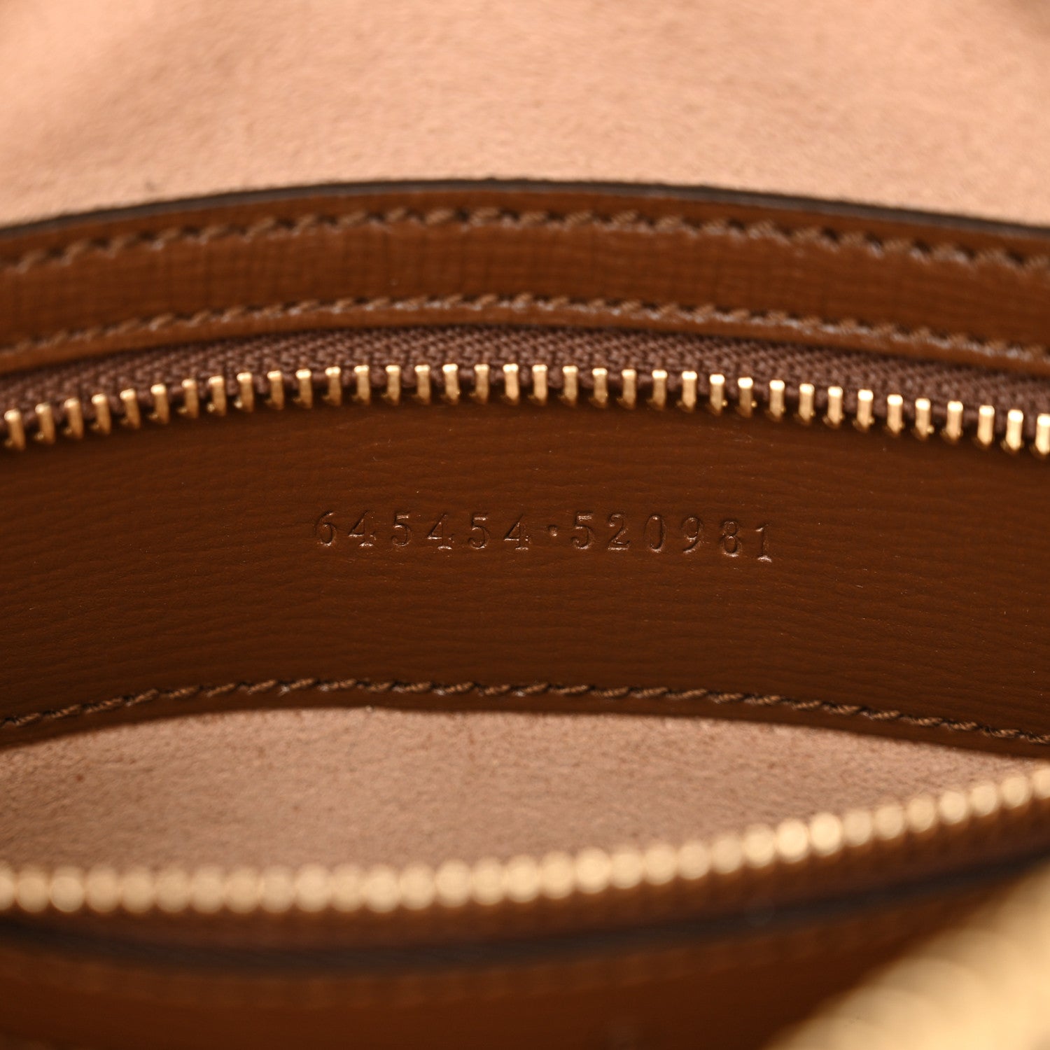Gucci GG Supreme Monogram Small Horsebit 1955 Shoulder Bag Beige Brown Sugar 6 of 12