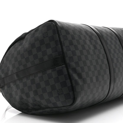 Louis Vuitton Damier Graphite Keepall Bandouliere 55 8 of 9