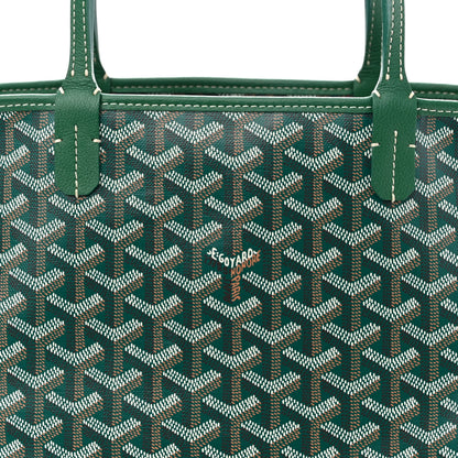 Goyard Goyardine Artois PM Green 8 of 10