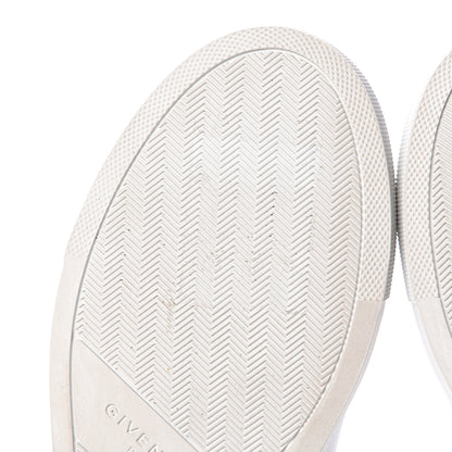 Givenchy Calfskin Reverse Logo Womens Urban Street Sneakers 37 White 7 of 10