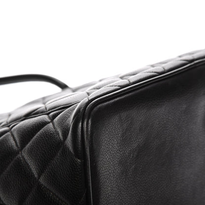 Chanel Caviar Quilted Medallion Tote Black 12 of 16