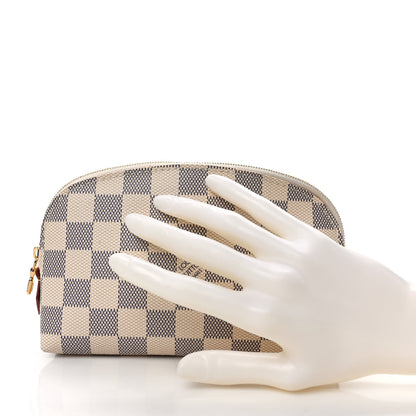 Louis Vuitton Damier Azur Cosmetic Pouch 2 of 8