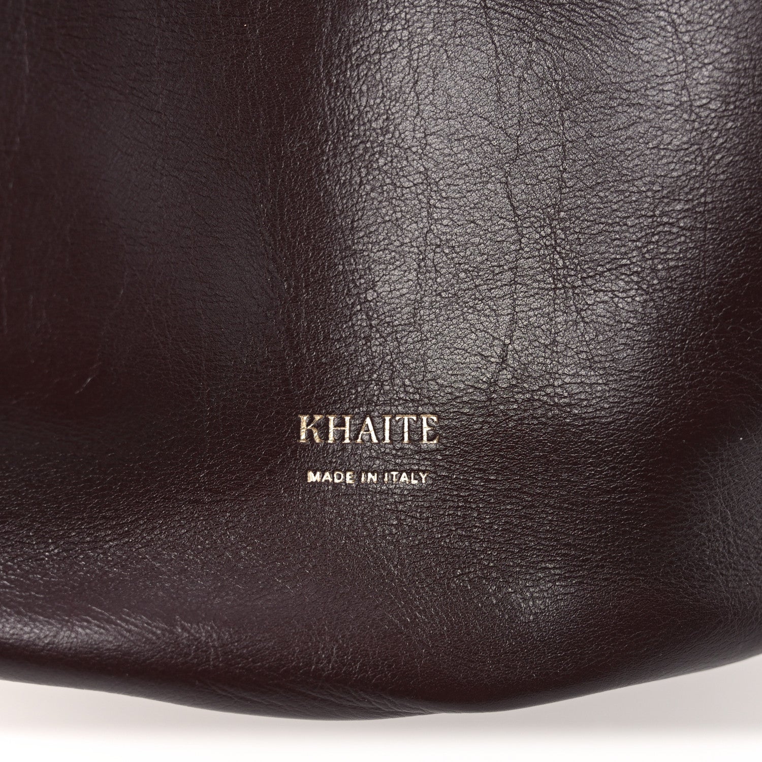 Khaite Calfskin Medium Olivia Hobo Burgundy 6 of 9