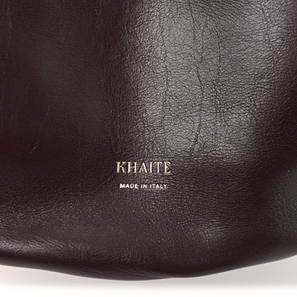 Khaite Calfskin Medium Olivia Hobo Burgundy 6 of 9