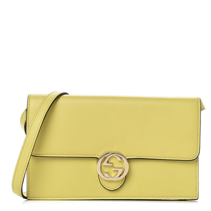 Gucci Moon Calfskin Icon Wallet Mimosa Flower 1 of 11