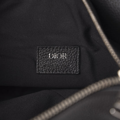 Christian Dior Calfskin Mens Saddle Bag Black 5 of 9