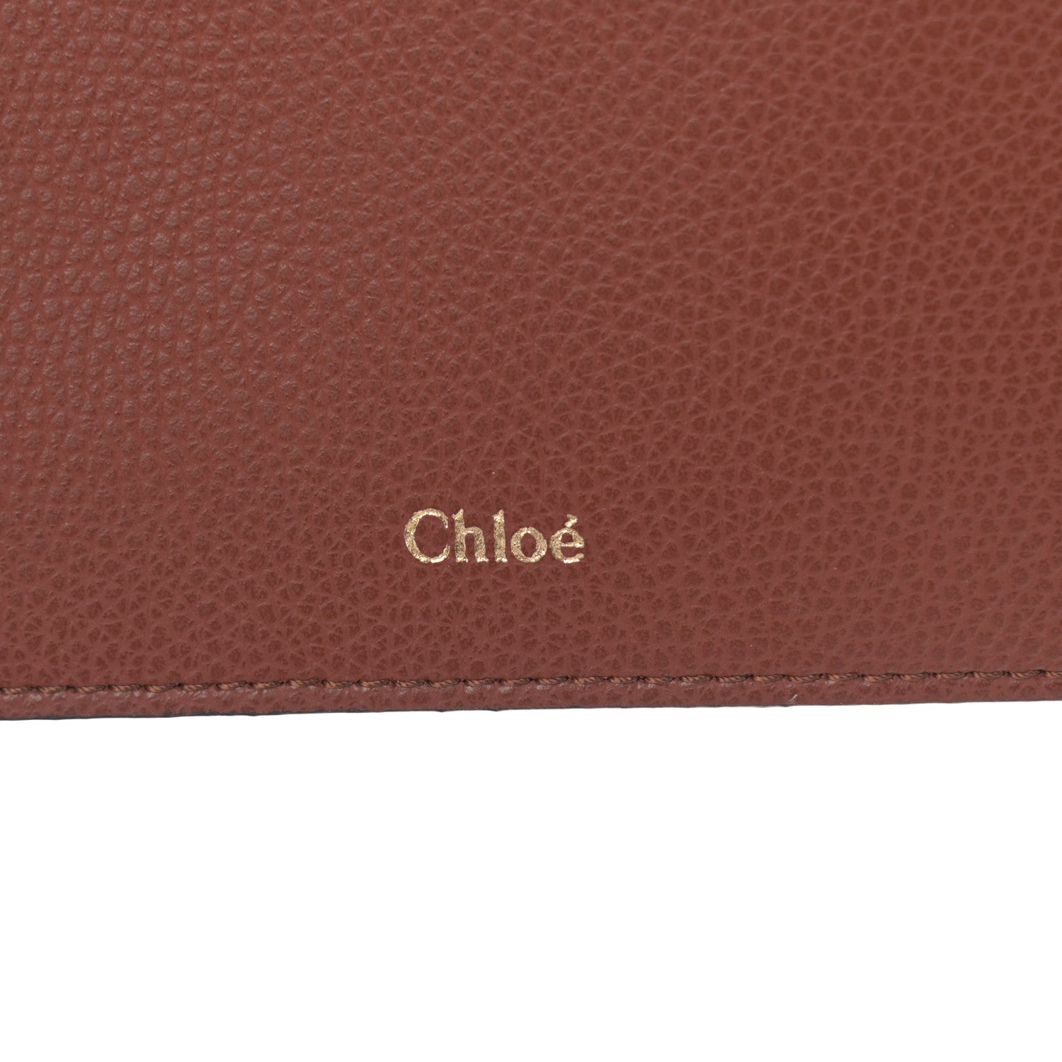 Chloe Smooth Grained Calfskin Medium Aby Tote Sepia Brown 7 of 10