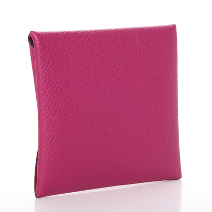 Hermes Epsom Bastia Coin Purse Rose Pourpre 3 of 8