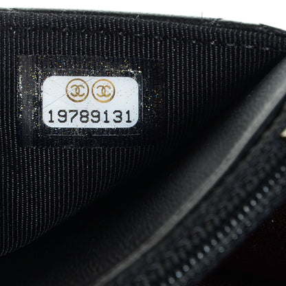 Chanel Lambskin Quilted Wallet On Chain WOC Black 9 of 9