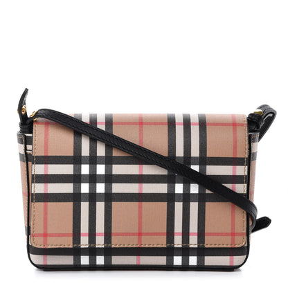 Burberry House Check Tartan Mix Hampshire Crossbody 1 of 9