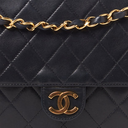 Chanel Lambskin Quilted Medium Single Flap Black 6 of 9