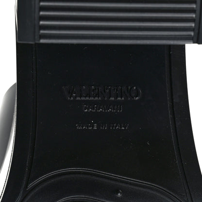 Valentino Garavani Rubber VLogo PM Platform Slide Sandals 40 Black 6 of 7