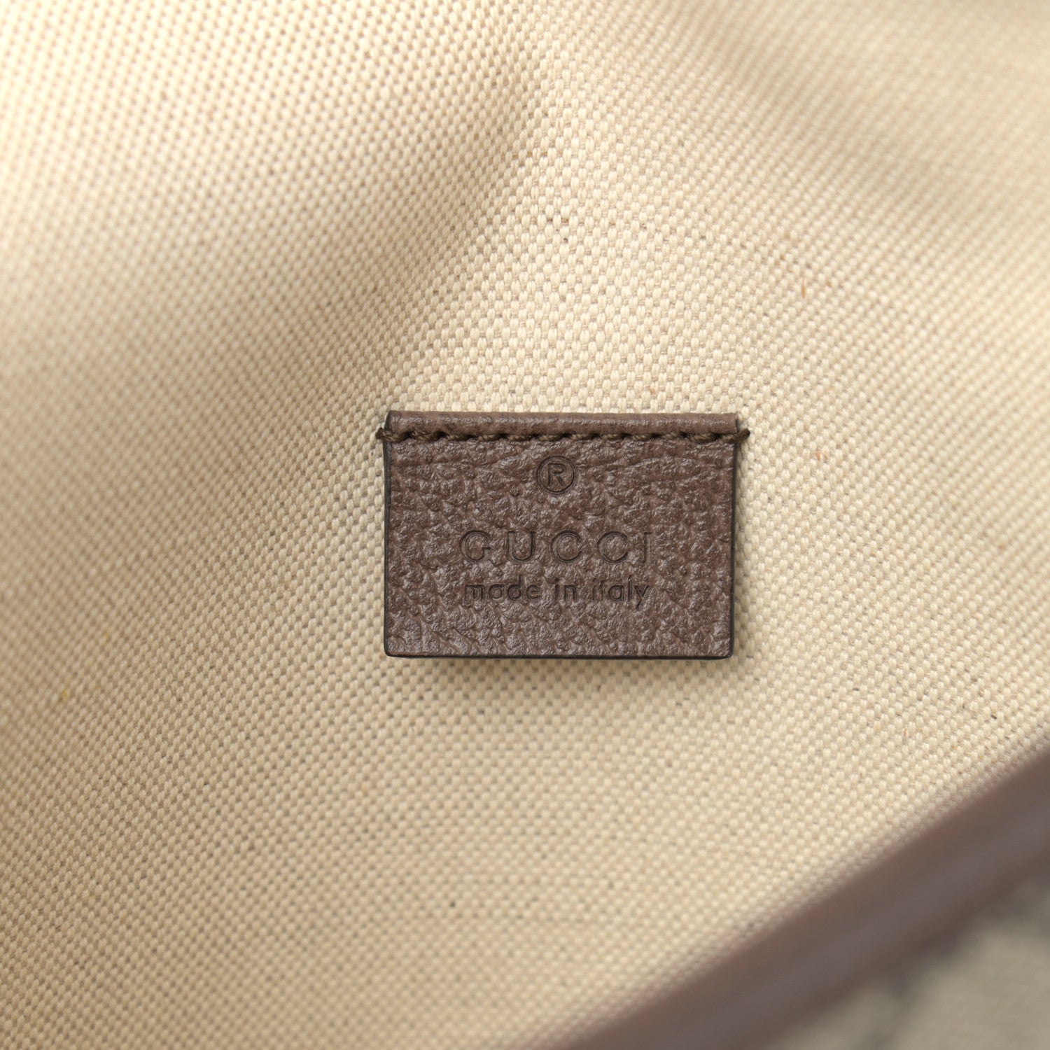 Gucci GG Supreme Monogram Web Medium Neo Vintage Flap Messenger Bag Beige New Acero 6 of 9