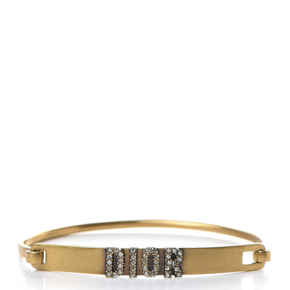 Christian Dior Metal Crystal Dio(r)evolution Bracelet Set Gold 6 of 10