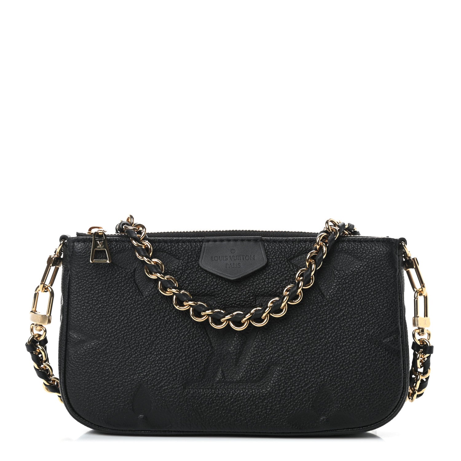 Louis Vuitton Empreinte Monogram Giant Multi Pochette Accessories Mini Pochette Black 1 of 7