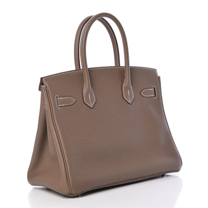 Hermes Togo Birkin 30 Etoupe 3 of 35