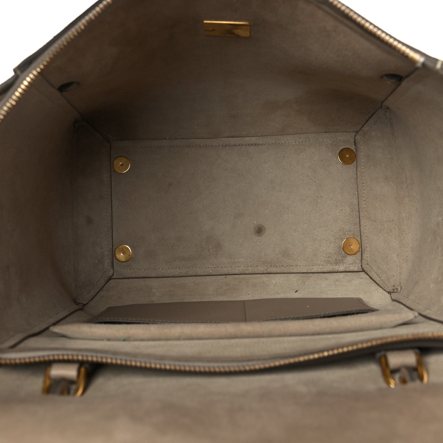 Celine Grained Calfskin Mini Belt Bag Light Taupe 5 of 11