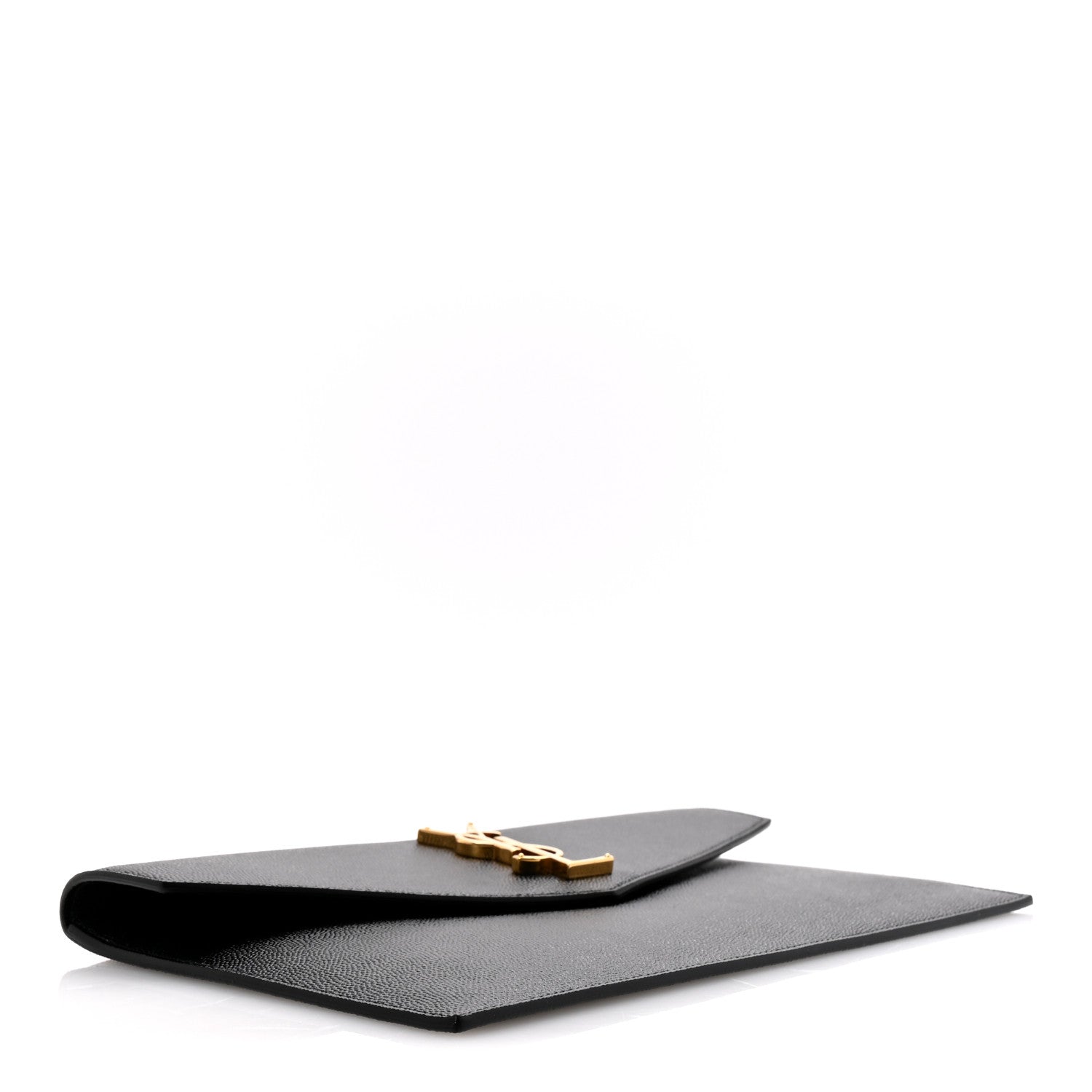 Saint Laurent Grain De Poudre Uptown Pouch Black 7 of 18