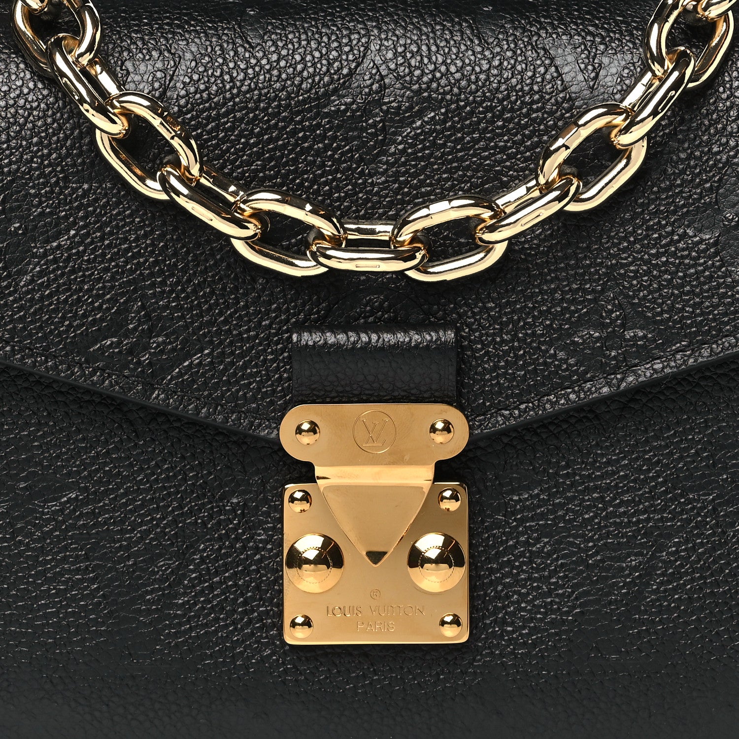 Louis Vuitton Empreinte Pochette Metis East West Black 7 of 10