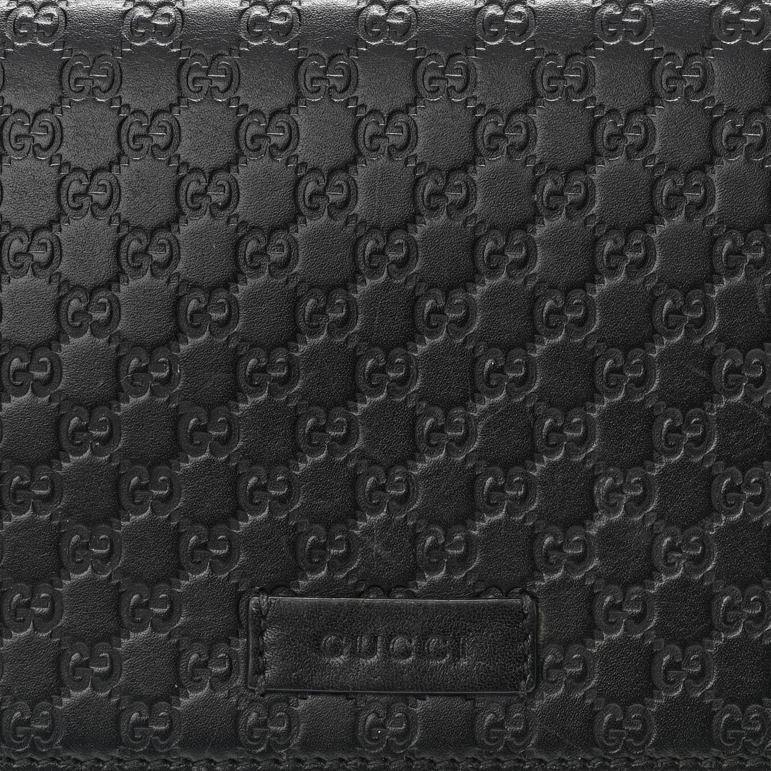 Gucci Microguccissima Crossbody Wallet Black 7 of 15