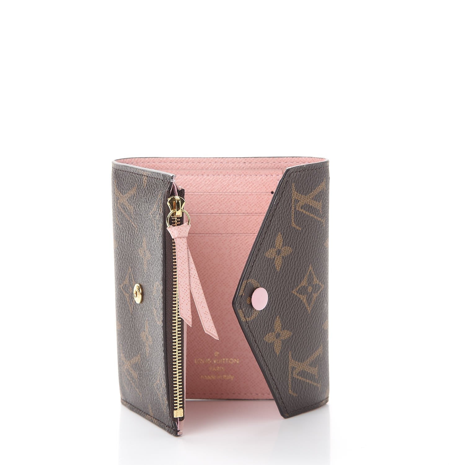 Louis Vuitton Monogram Victorine Wallet Rose Ballerine 5 of 9