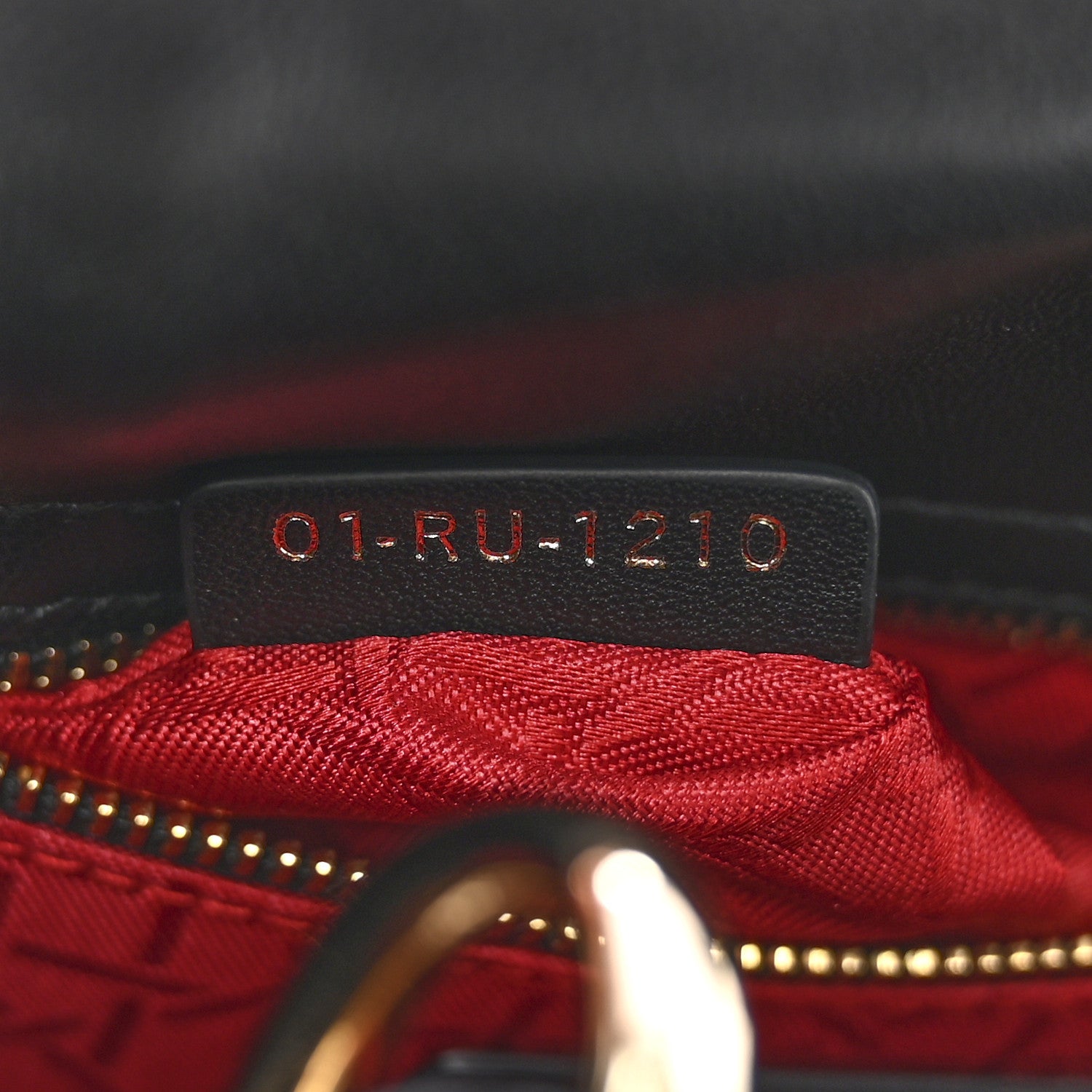 Christian Dior Lambskin Cannage Mini Lady Dior Black 7 of 14