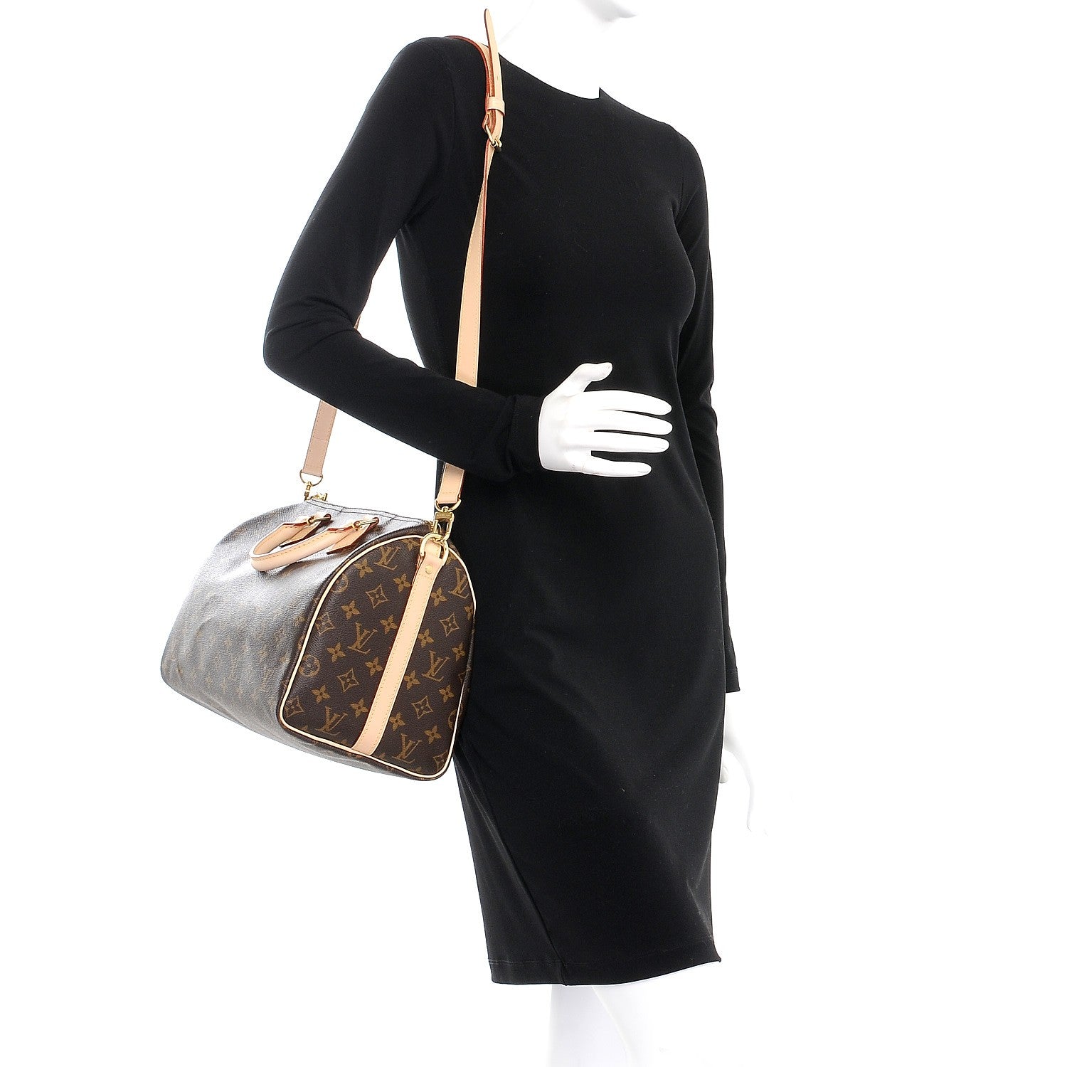 Louis Vuitton Monogram Speedy Bandouliere 30 2 of 8