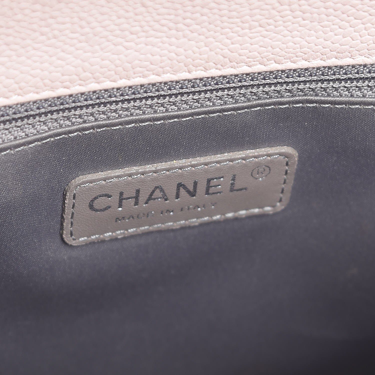 Chanel Caviar Quilted Grand Shopping Tote GST Light Pink 6 of 16
