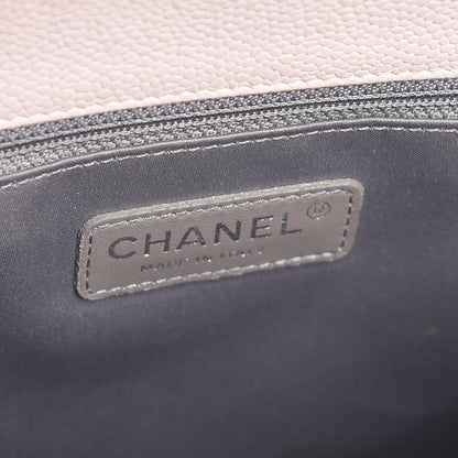 Chanel Caviar Quilted Grand Shopping Tote GST Light Pink 6 of 16