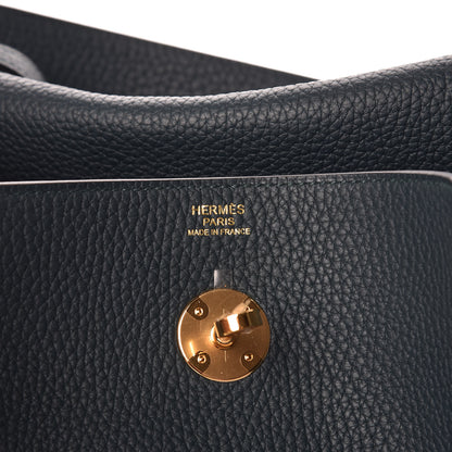 Hermes Taurillon Clemence Lindy 30 Vert Cypress 8 of 10