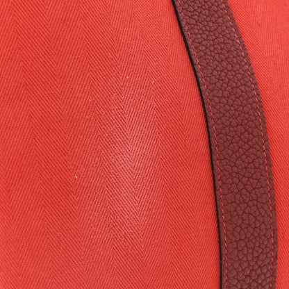 Hermes Chevron Herringbone Toile Negonda Garden Party 36 Rouge Tomate Rouge H 14 of 16