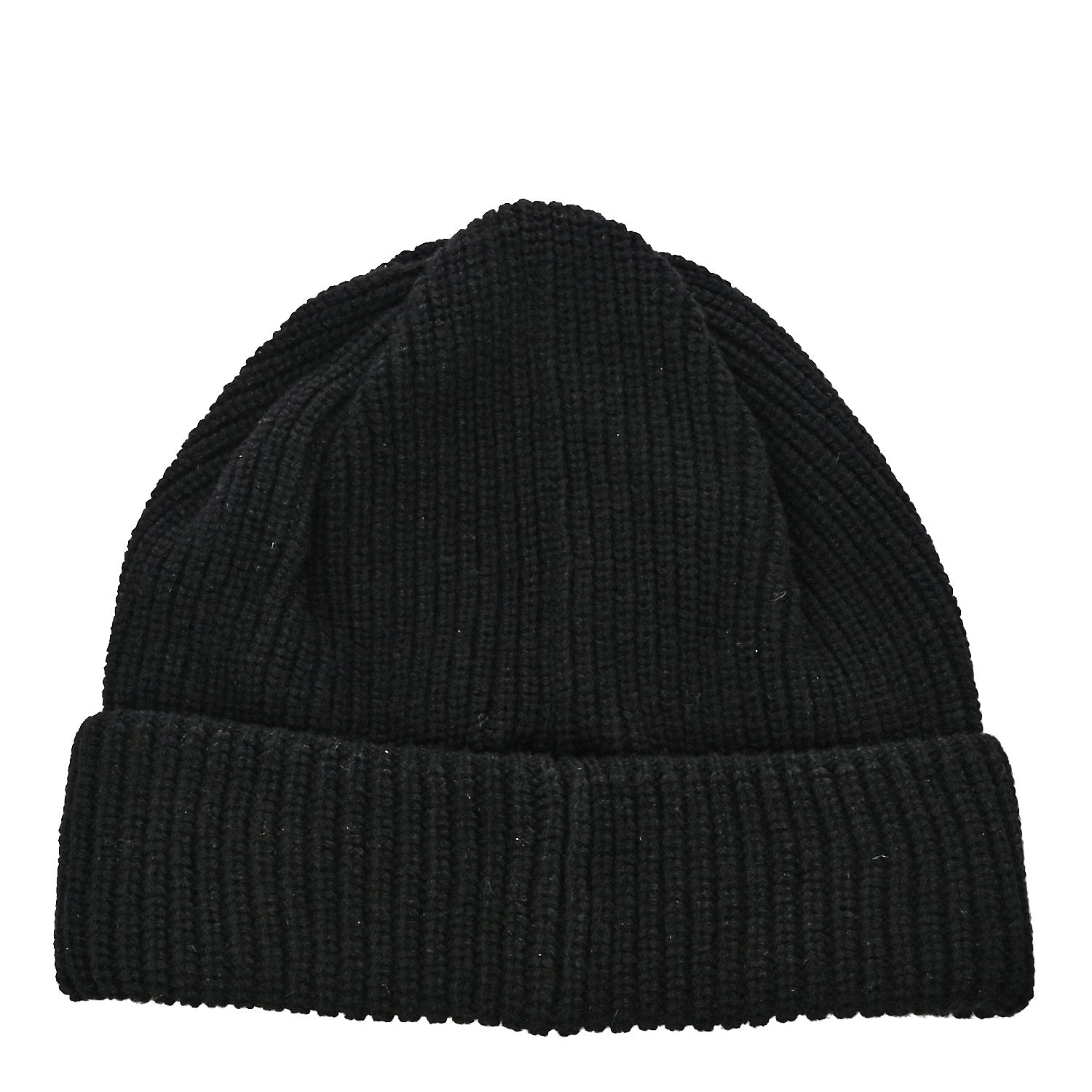Chanel Cashmere Logo Beanie Hat Black White 2 of 7