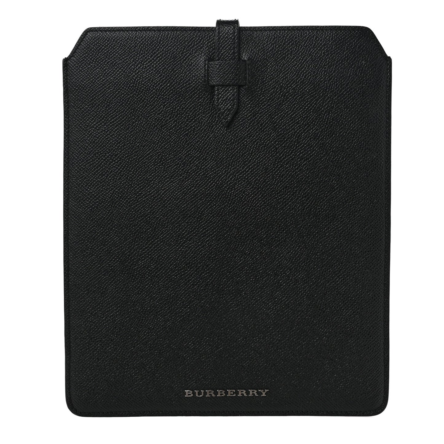 London Grainy Calfskin Tuffley iPad Sleeve Black