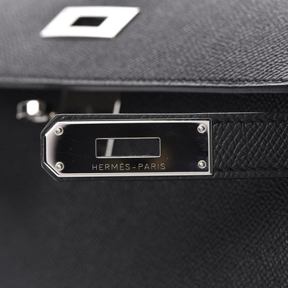 Hermes Epsom Kelly Sellier 28 Black 19 of 34