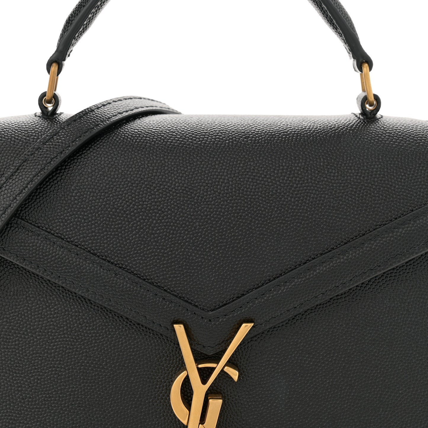 Grain de Poudre Mini Classic Monogram Cassandra Top Handle Black