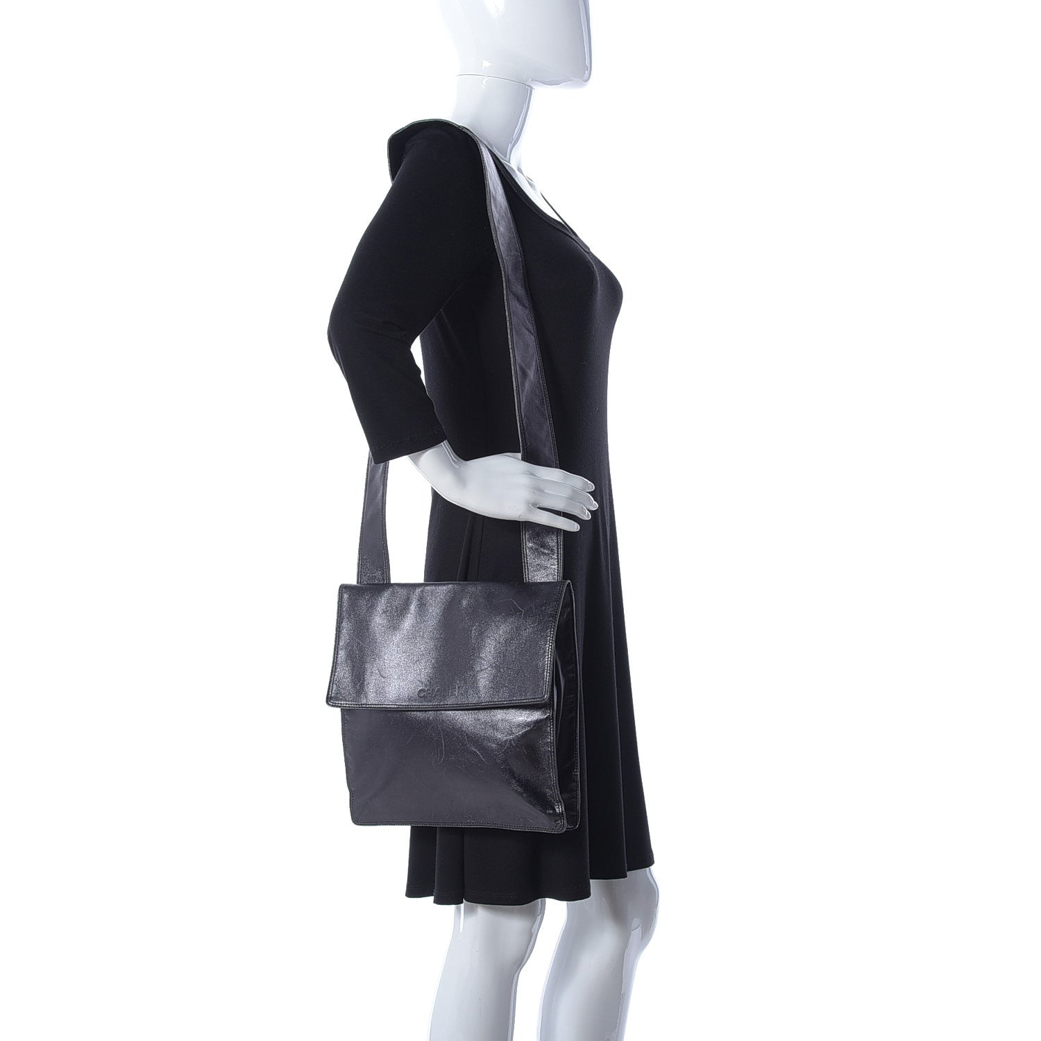 Chanel Lambskin CC Shoulder Bag 2 of 17