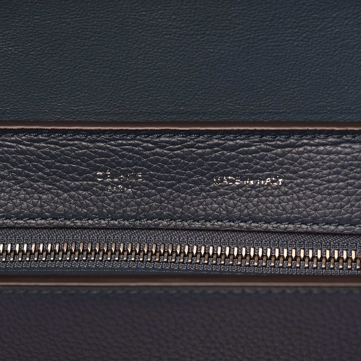 Drummed Calfskin Suede Medium Trapeze Orage